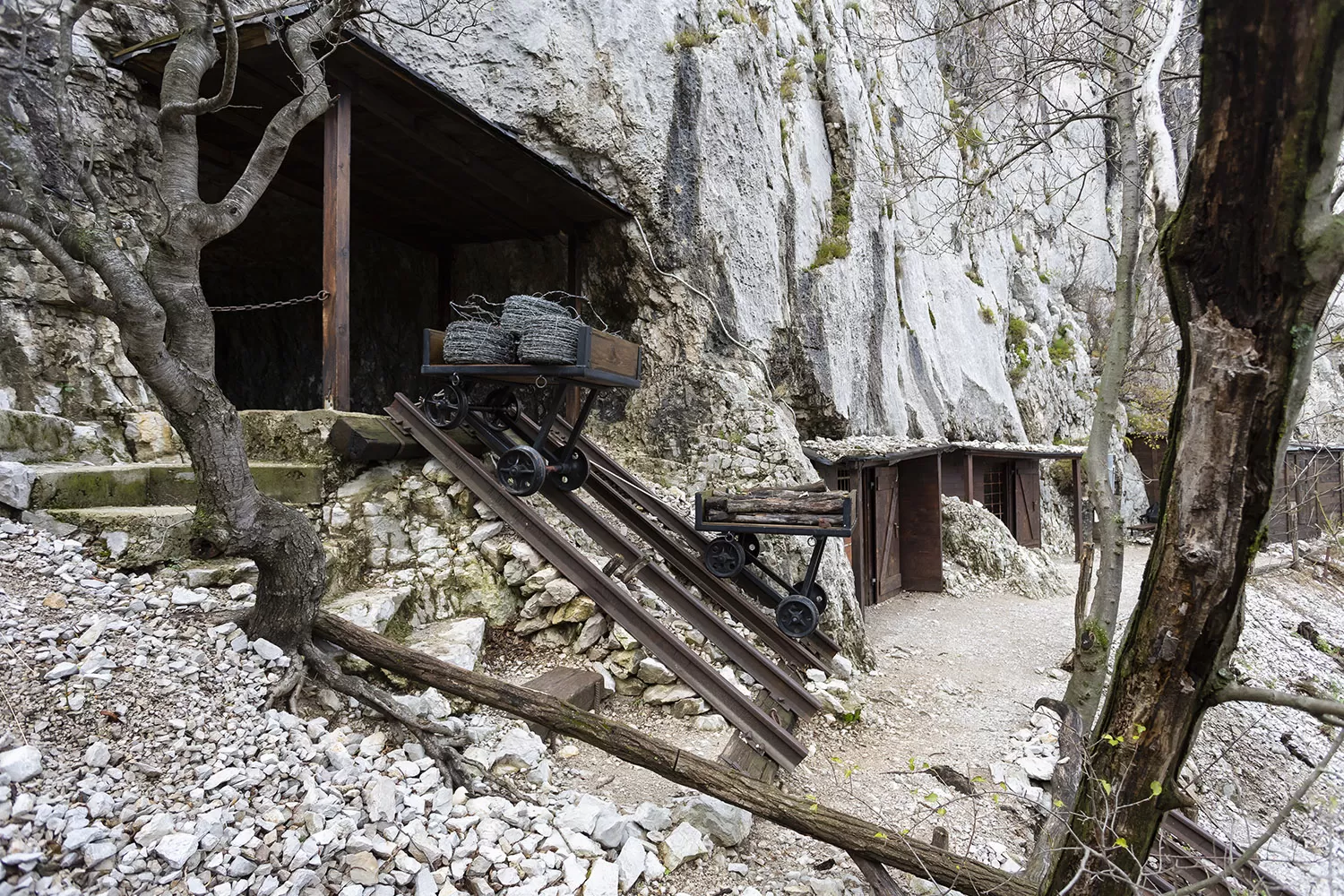 Restored trenches from the Isonzo Front
