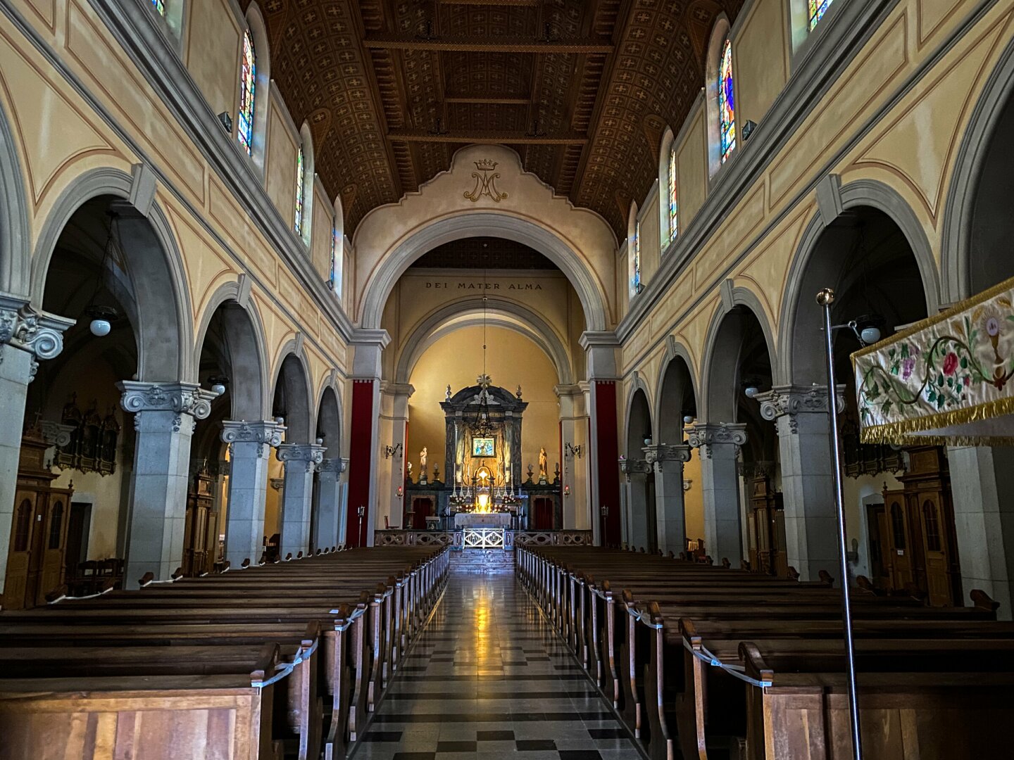 Interior of the Basilica